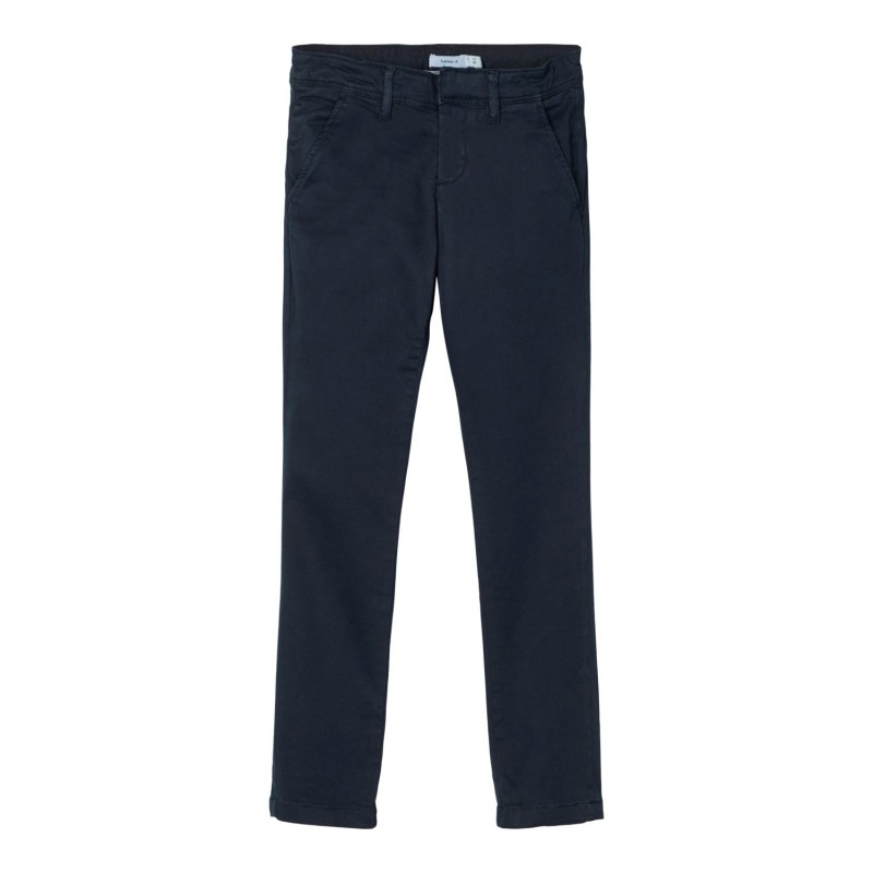 NAME IT Kids Robin twill chino bukser - Dark Sapphire