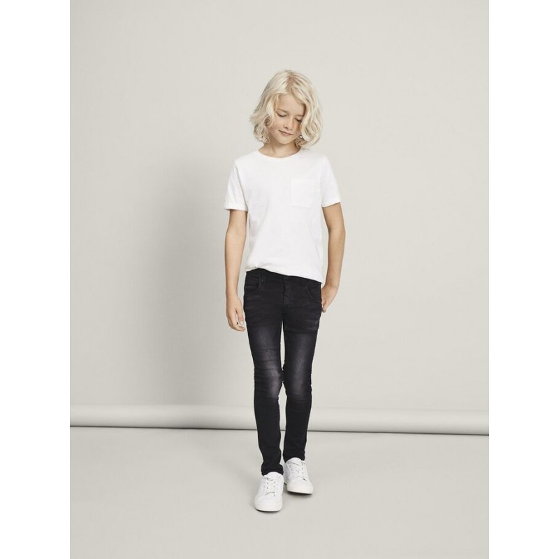 NAME IT Kids Clas XSL Denim Jeans - Sort Denim