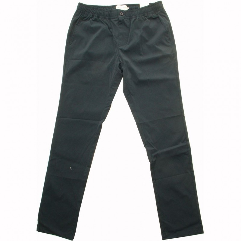 ROBERTO JEANS BUKSER MED ELASTIK - Navy & Sand