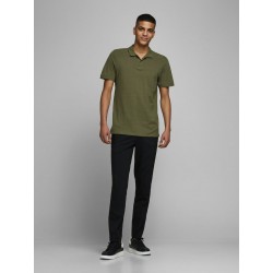 JACK & JONES BASIC POLO SS SLIM FIT- OLIVE NIGHT
