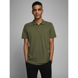 JACK & JONES BASIC POLO SS SLIM FIT- OLIVE NIGHT