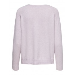ONLY LESLY L/S KNIT PULLOVER - ORCHID PETAL