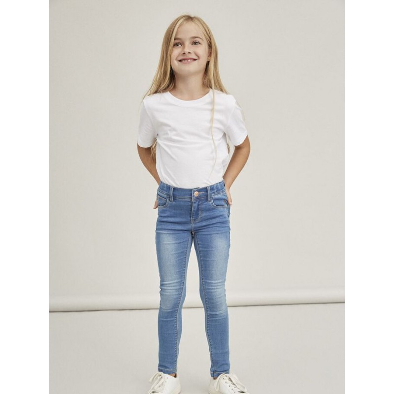 NAME IT KIDS POLLY SWEAT DENIM PANTS