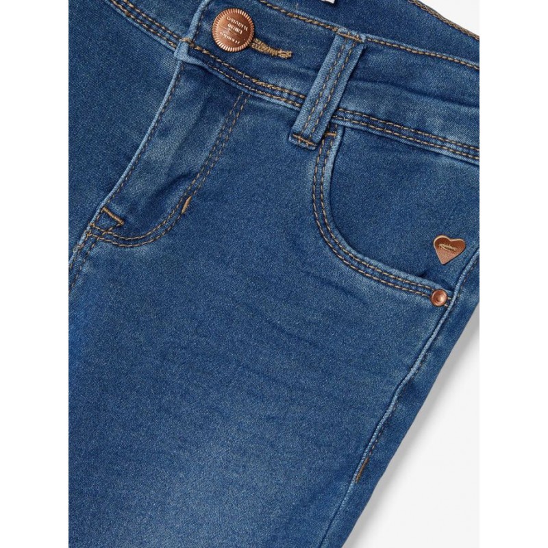 NAME IT Kids Polly Denim SweatJeans - Medium Blue Denim