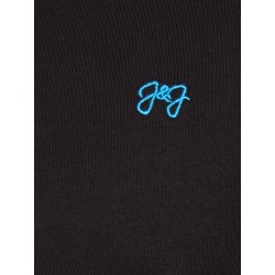 JACK & JONES PLUS BOND L/S GRANDDAD PS- BLACK
