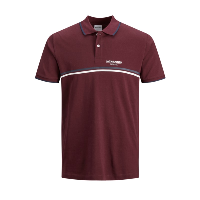 JACK & JONES PLUS SHAKER POLO S/S