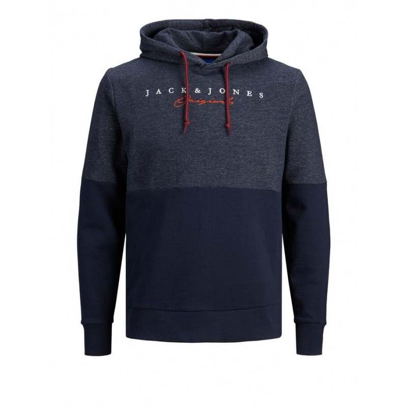 JACK & JONES Sweat Hoodie -  Navy Blazer