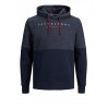 JACK & JONES Sweat Hoodie -  Navy Blazer