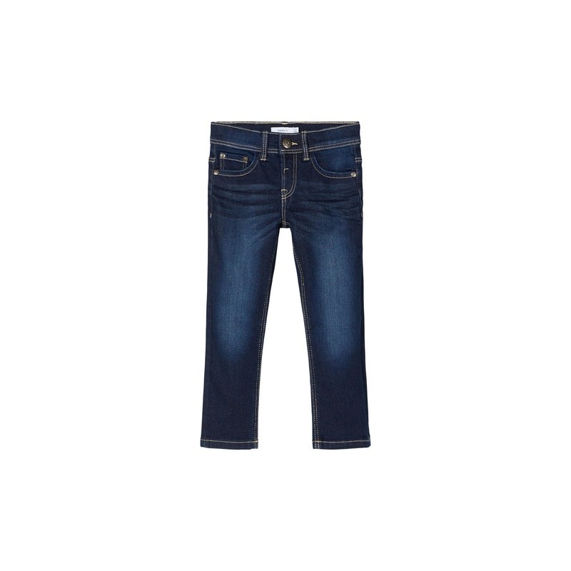 NAME IT Mini Silas Denim Jeans X-slim - dark Blue Denim
