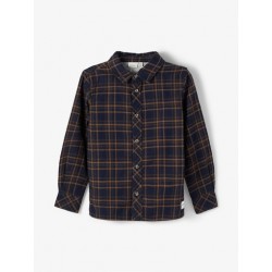 NAME IT KIDS TAIGER L OVERSHIRT - Dark Sapphire