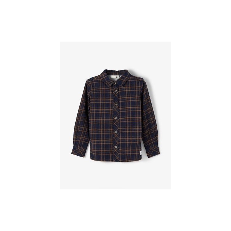 NAME IT KIDS TAIGER L OVERSHIRT - Dark Sapphire