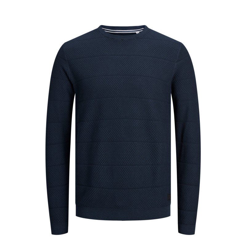 JACK & JONES JR. Snow strik pullover - Navy Blazer