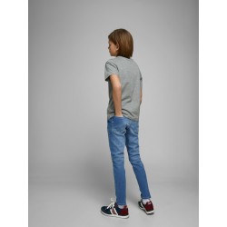 JACK & JONES Junior Liam Skinny Jeans - Medium Blue Denim
