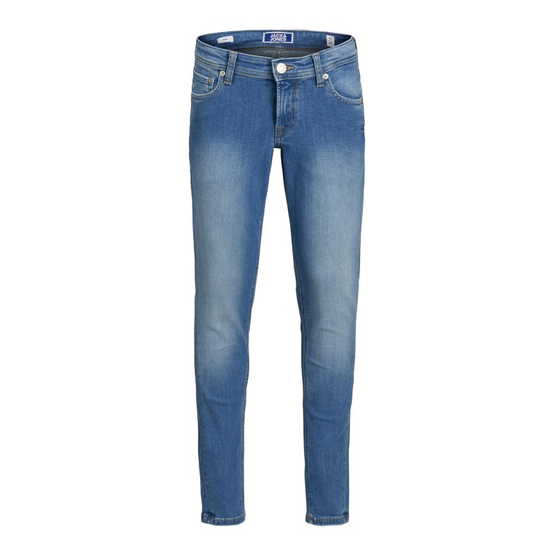 JACK & JONES JUNIOR LIAM SKINNY JEANS - Medium Blue Denim