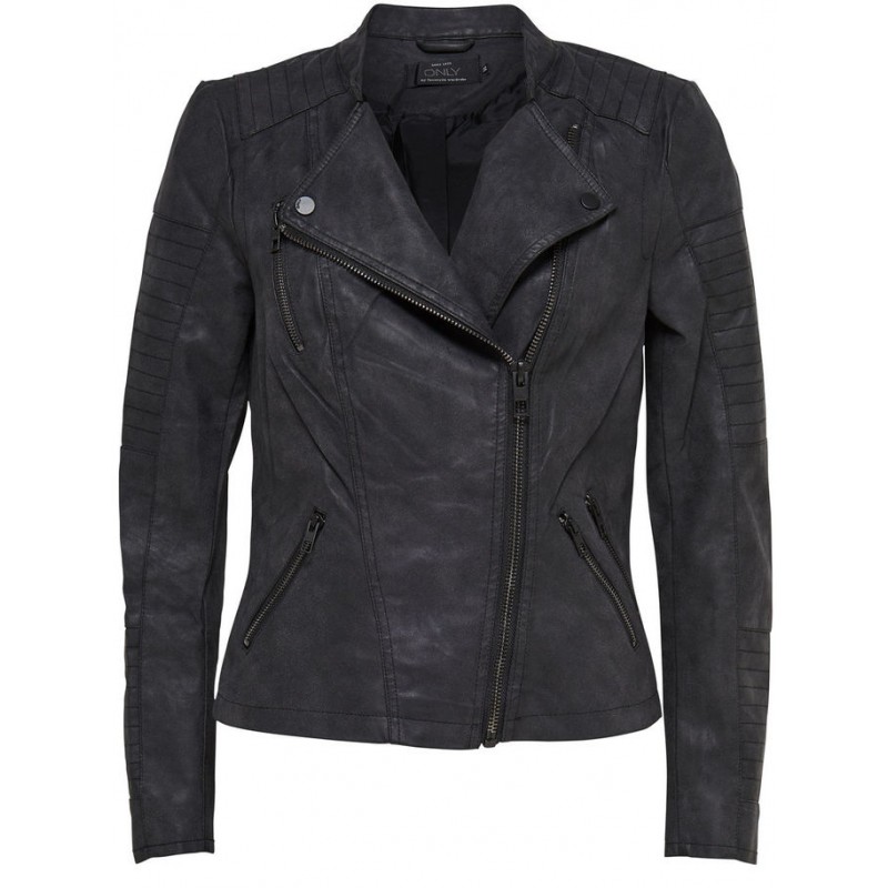 ONLY BIKER FAUX LEATHER BIKER