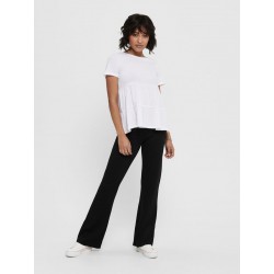 JDY Pretty flare pants - Black