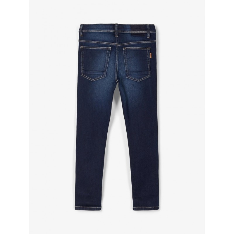 NAME IT Kids Silas Denim Thris Jeans - Dark Blue Denim
