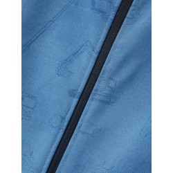 NAME IT Baby/Mini Alfa Funktionel Softshell Dragt - Captains blue