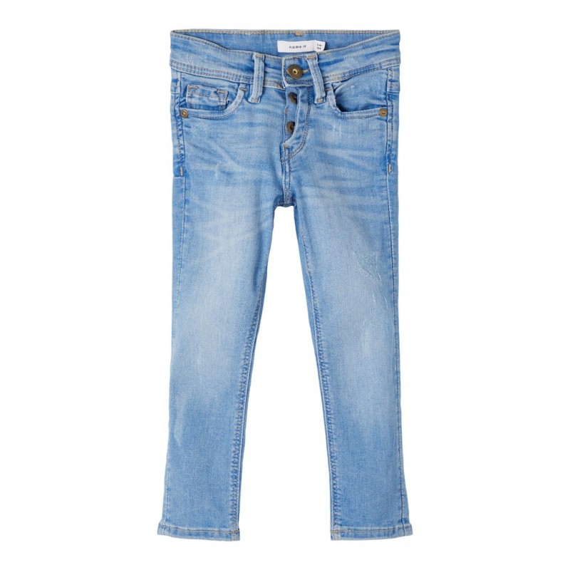 NAME IT Mini Theo Denim Bukser X-slim Fit - Medium Blue Denim