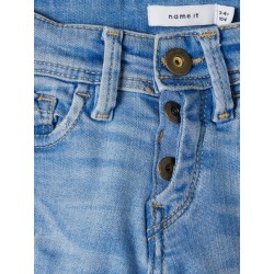 NAME IT Mini Theo Denim Bukser X-slim Fit - Medium Blue Denim