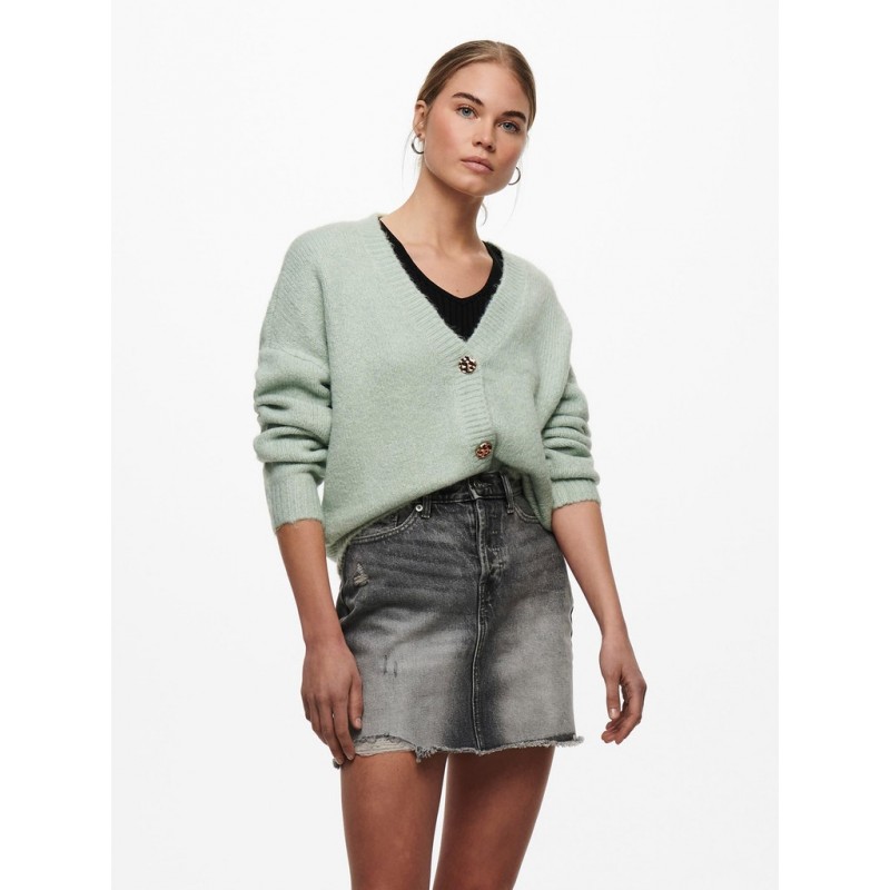 ONLY ZOEY L/S CARDIGAN - JADEITE