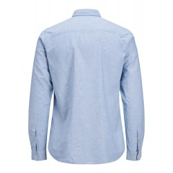 JACK & JONES L/S Hør Skjorte - Infinity