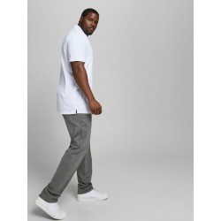 JACK & JONES Plus Marco Phil Chino Slim Bukser - Grey Melange