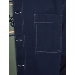 JACK & JONES Blazer Union Overshirt - Navy