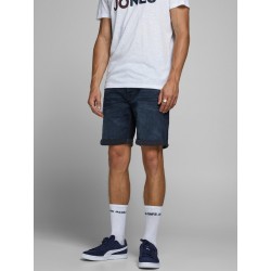 JACK & JONES Rick Denim Shorts - Dark Blue Denim