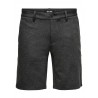 ONLY & SONS Mark Chino Shorts - Dark Grey Melange