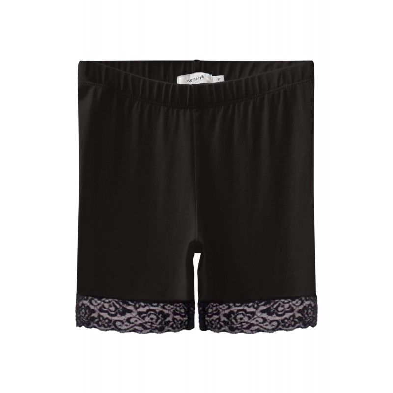 NAME IT Kids Vista Leggings Shorts - Sort