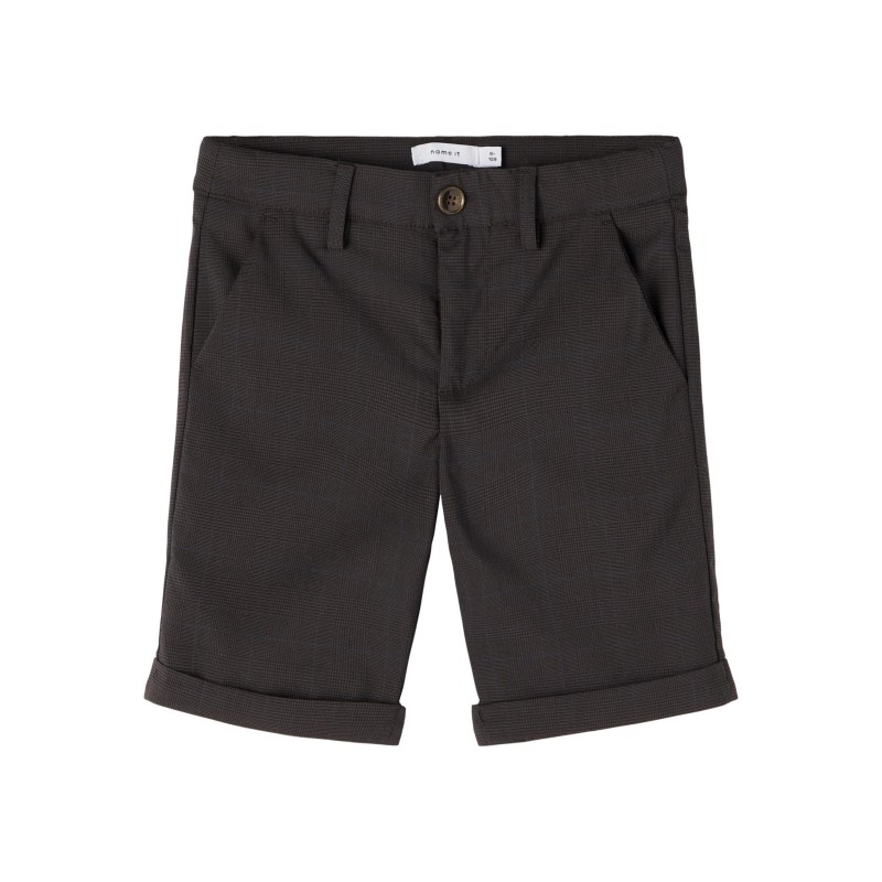 NAME IT Kids Hamel Shorts - Dark Grey Melange