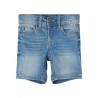 Name It Mini Sofus lange denim shorts - Light Blue Denim