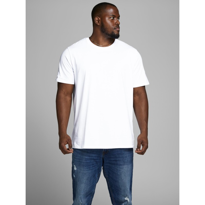 Jack & Jones Plus basic T-shirt - Hvid