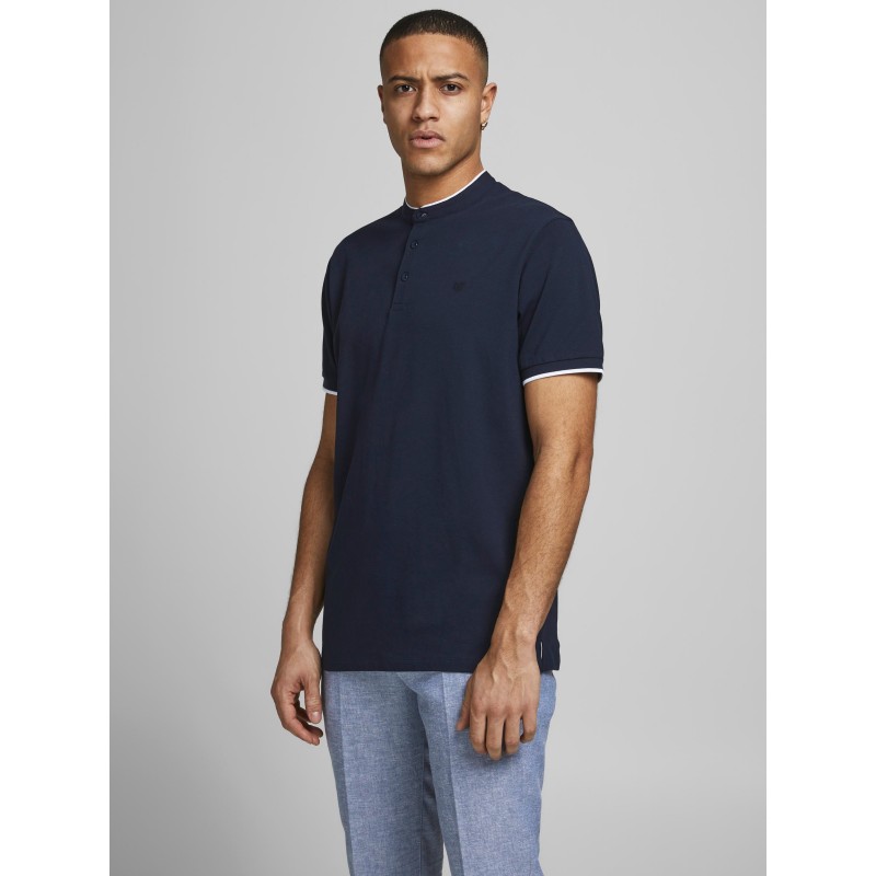 JACK & JONES STRETCH POLOSHIRT - Navy