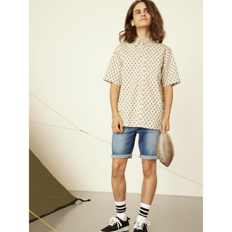 LMTD Halme drenge skjorte - Peyote Melange