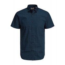 JACK & JONES Kortærmet Skjorte med Stretch | Køb Online