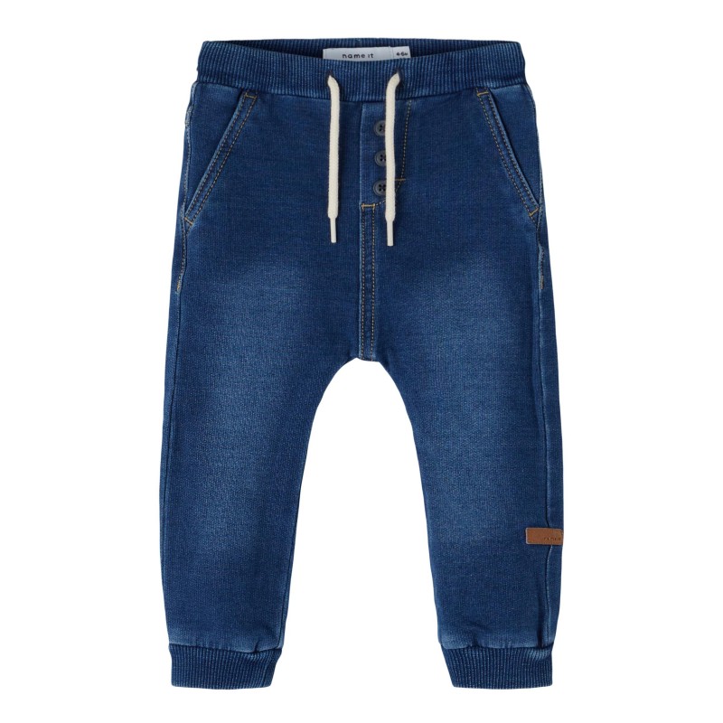 NAME It Baby Romeo Sweat Denim Jeans - Medium Blue Denim