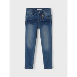 NAME IT MINI dreng - Theo slim denim jeans - Dark Blue Denim