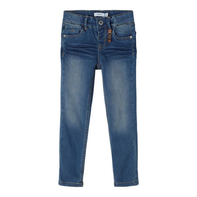 NAME IT MINI THEO Slim DENIM JEANS - DARK BLUE DENIM