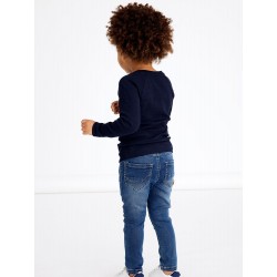 NAME IT MINI THEO Slim DENIM JEANS - DARK BLUE DENIM