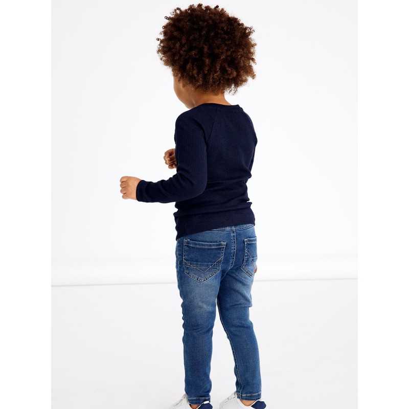 NAME IT MINI THEO Slim DENIM JEANS - DARK BLUE DENIM