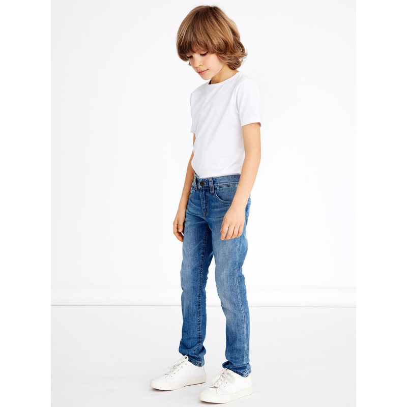 NAME IT Kids Theo Denim Pants - Medium Blue Denim