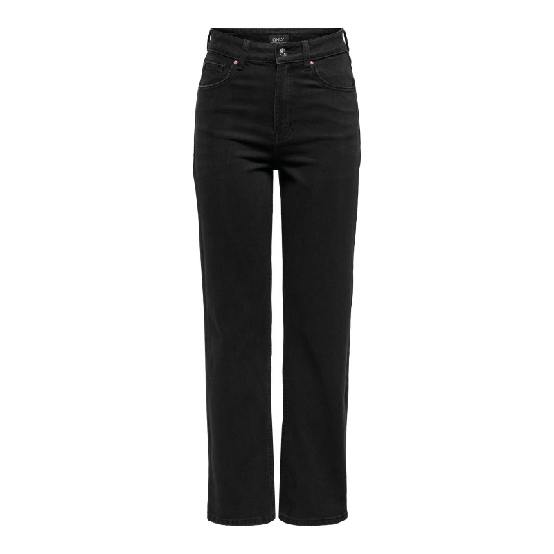 ONLY MEGAN WIDE - SORT DENIM