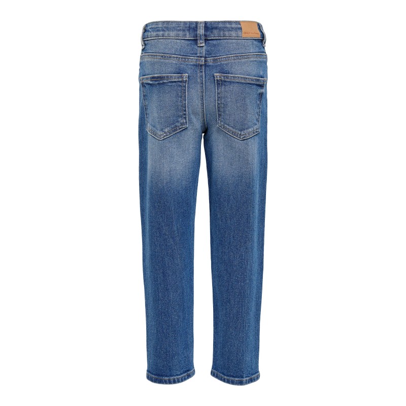 KIDS ONLY Calla Mom Fit Denim Jeans - Medium Blue