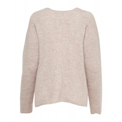 ONLY Camilla Strik Pullover - Pumice Stone