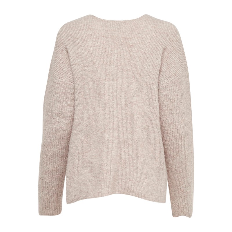 ONLY Camilla Strik Pullover - Pumice Stone