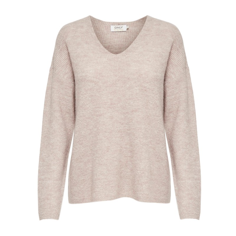 ONLY Camilla Strik Pullover - Pumice Stone