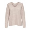 ONLY Camilla Strik Pullover - Pumice Stone