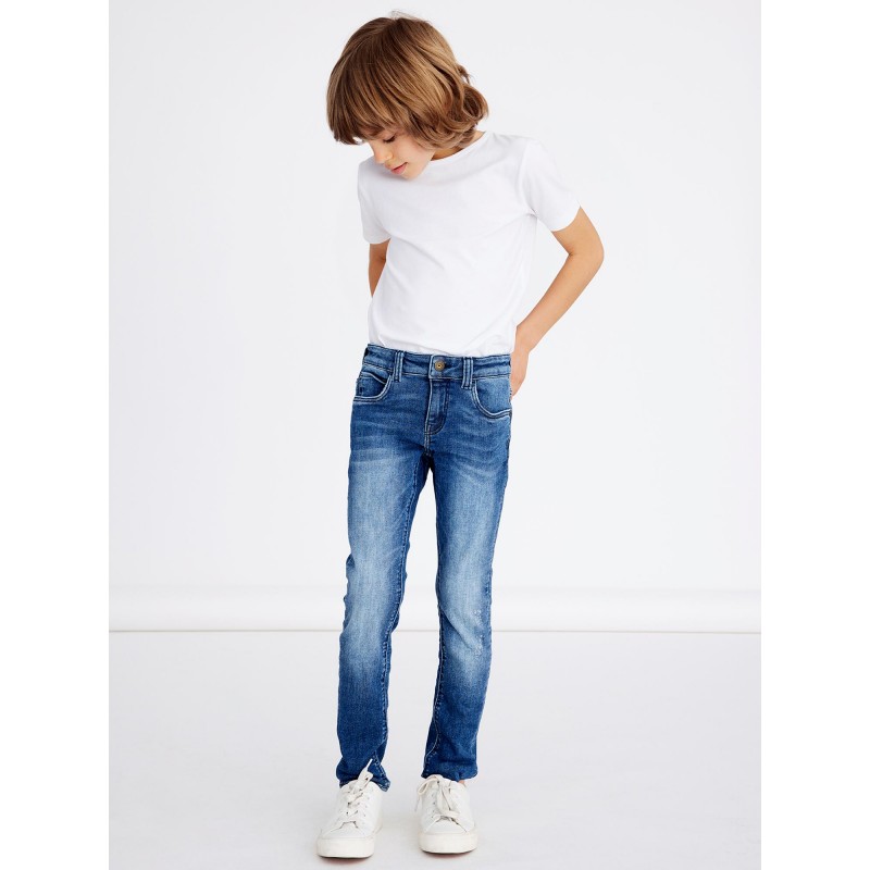 NAME IT Kids Robin Denim Jeans - Dark Blue Denim